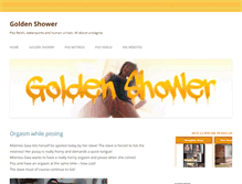 Tablet Screenshot of golden-shower.net